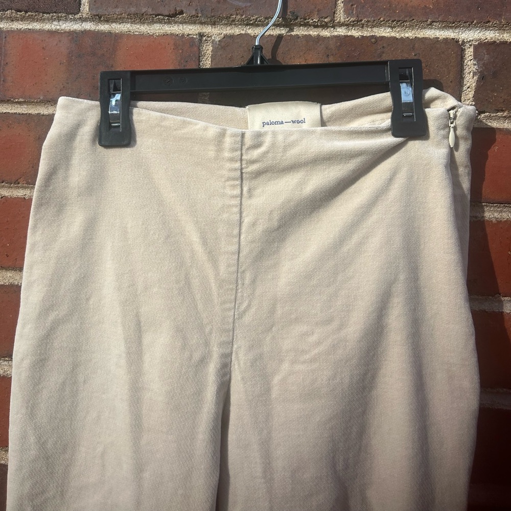 Paloma Wool Cream Pants - Picture 2 of 6